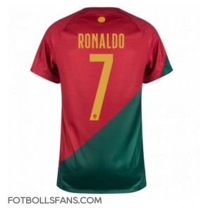 Portugal Cristiano Ronaldo #7 Replika Hemmatröja VM 2022 Kortärmad